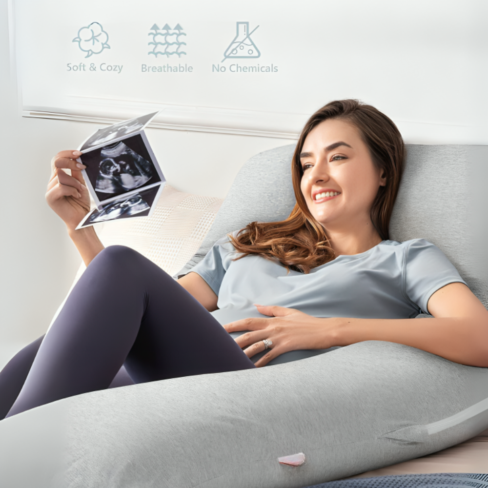 Cosy Mama Pregnancy Pillow + FREE Mystery Pillowcase