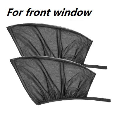 Car Side Window Sunshade Mesh Cover | UV Protection & Anti Mosquito