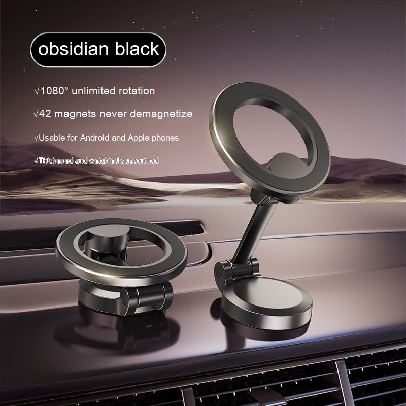Premium Magnetic Car Phone Mount with Foldable Metal Design