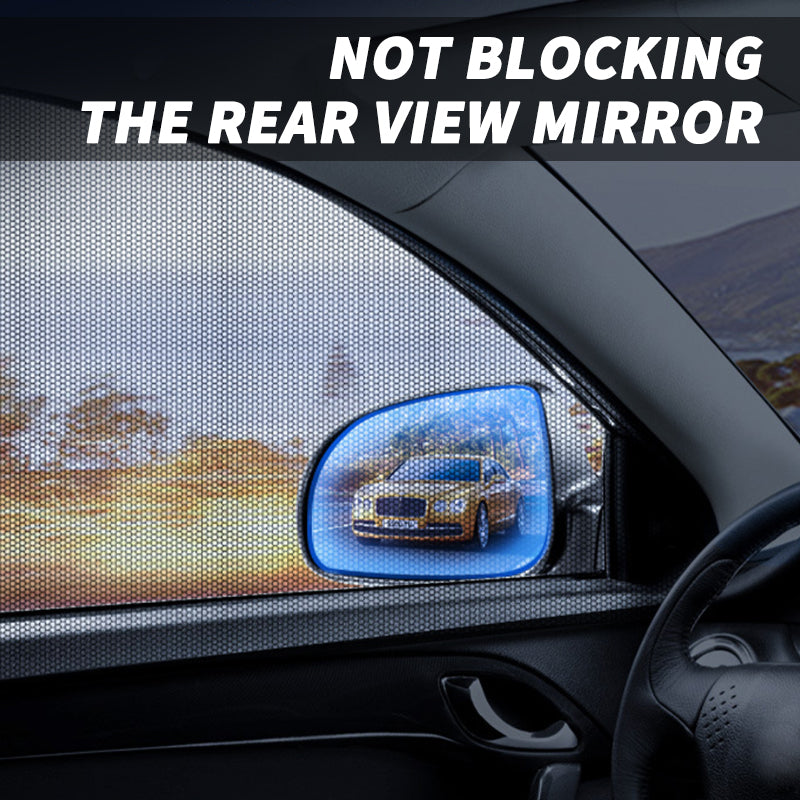 Car Side Window Sunshade Mesh Cover | UV Protection & Anti Mosquito