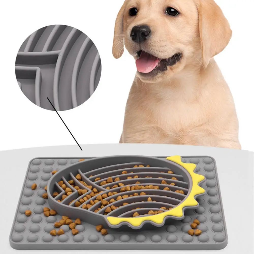 Slow Feeder Lick Mat Bowl for Dogs & Cats