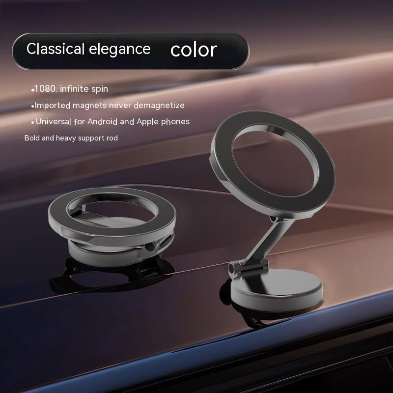 Premium Magnetic Car Phone Mount with Foldable Metal Design