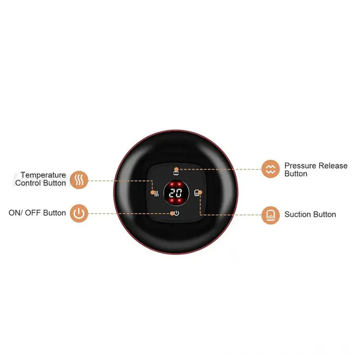 Smart Vacuum Cupper Massager