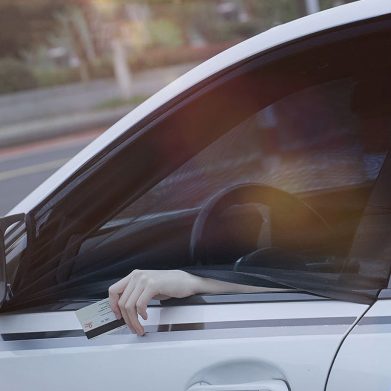 Car Side Window Sunshade Mesh Cover | UV Protection & Anti Mosquito