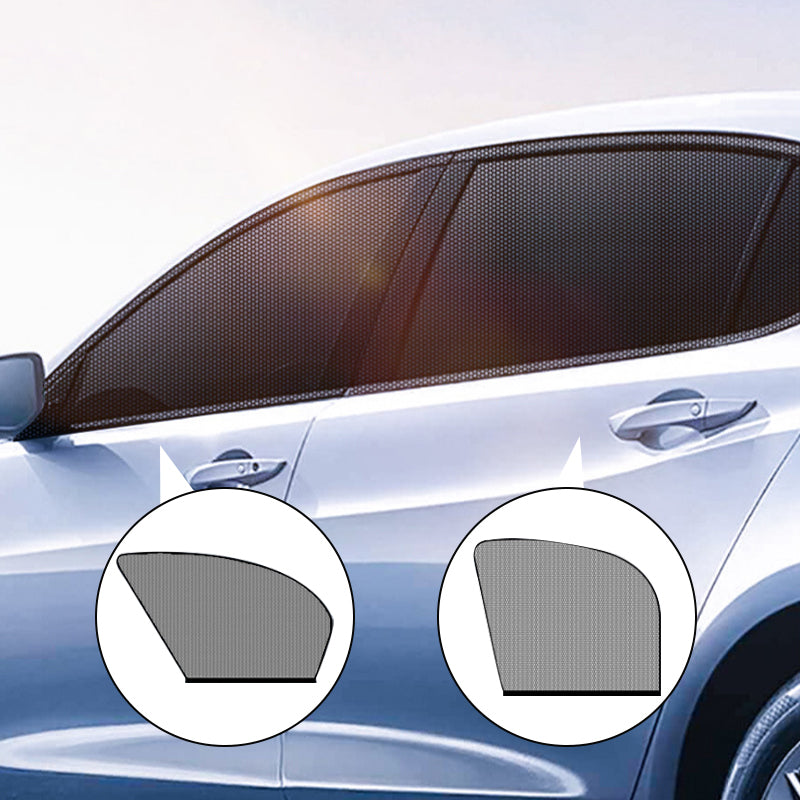 Car Side Window Sunshade Mesh Cover | UV Protection & Anti Mosquito