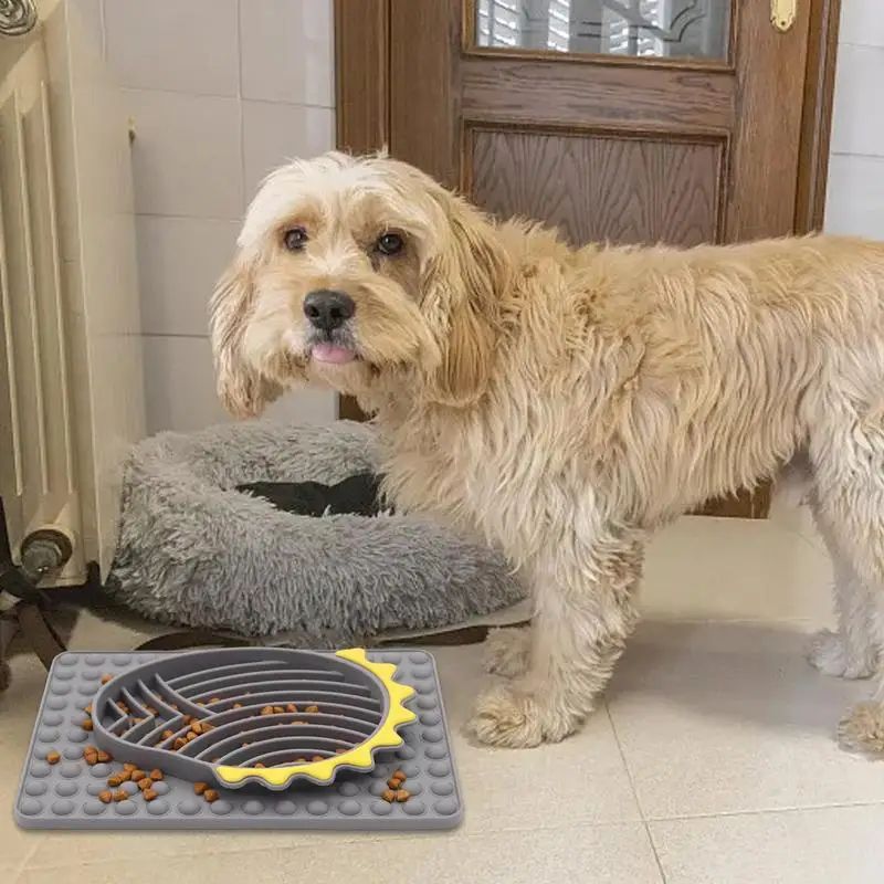 Slow Feeder Lick Mat Bowl for Dogs & Cats