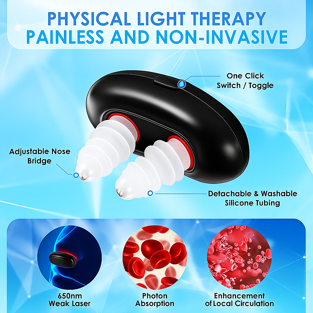 Red Light Nasal Device