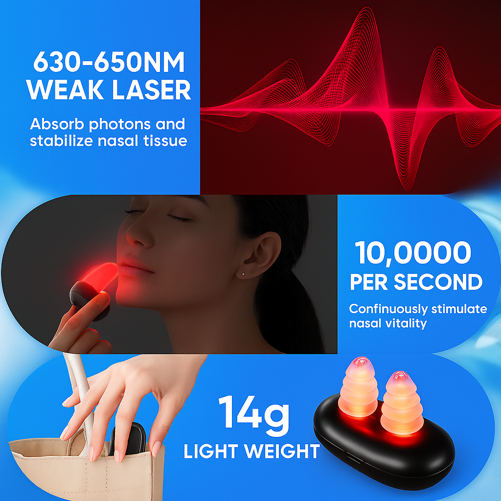 Red Light Nasal Device