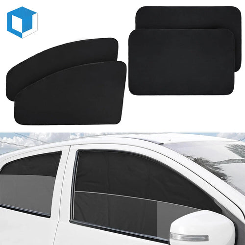4PCS Magnetic Car Window Sun Shades UV Protection