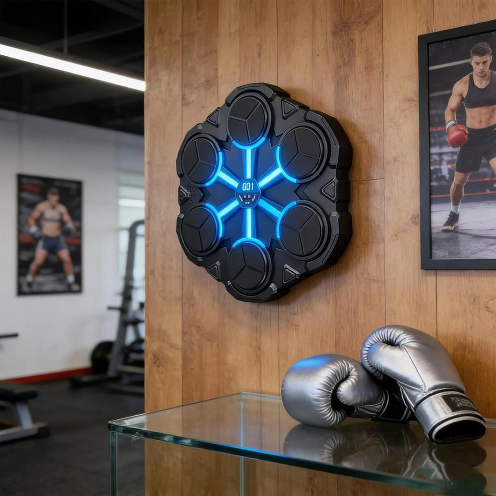 Smart Bluetooth Music Boxing Machine Wall Punch Trainer Gym