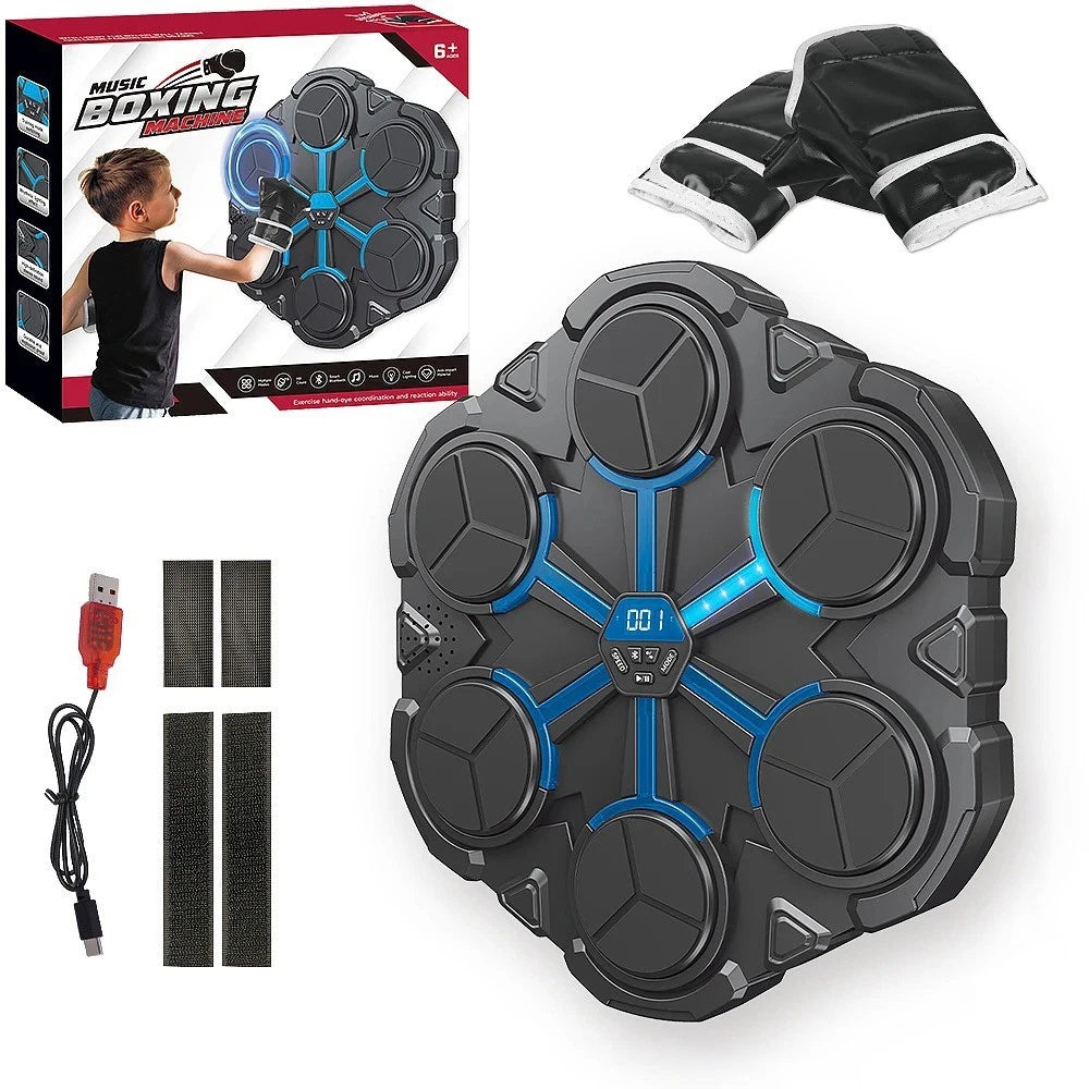 Smart Bluetooth Music Boxing Machine Wall Punch Trainer Gym